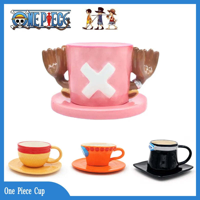 One Piece Mug Water Cup Cosplay Creative Three Brothers Hat Shaped