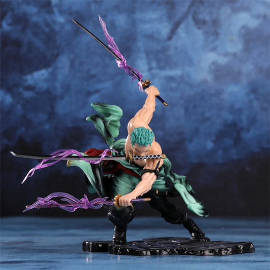 10CM One Piece Roronoa Zoro PVC Action Figure – Anime Collectible Toy & Decoration