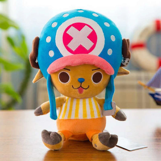 One Piece Plush Toys – Luffy, Chopper, Ace & Zoro Stuffed Dolls for Kids